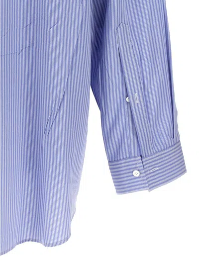 Balenciaga Fluid Shirt In Blue