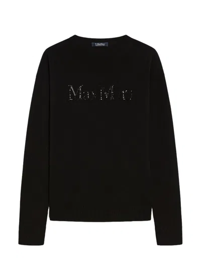 S Max Mara Sweaters Black In Black