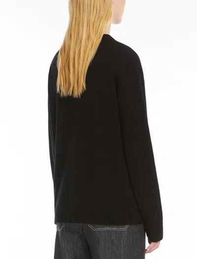 S Max Mara Sweaters Black In Black