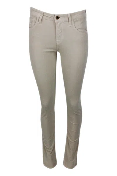 Jacob Cohen Corduroy Trousers In Beige