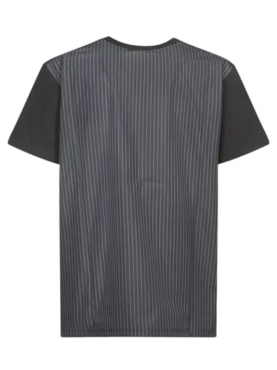Alexander Mcqueen Oversized Logo T-shirt In Black In Black