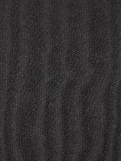 Alexander Mcqueen Oversized Logo T-shirt In Black In Black
