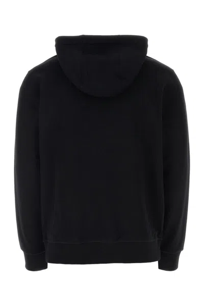 Burberry Black Cotton Sweatshirt In Black
