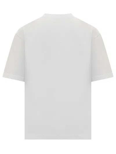 Ambush Cotton T-shirt Logo Print In White