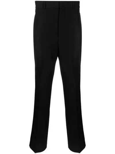 Palm Angels Men's Cotton Track Pants In Black