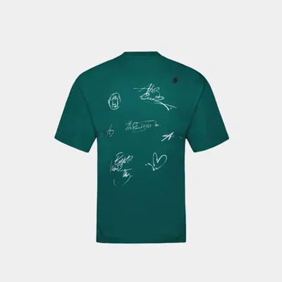 Ader Error T-shirt In Green