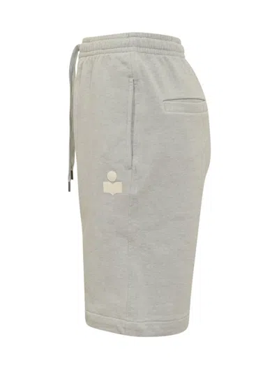 Isabel Marant Man Shorts & Bermuda Shorts Grey Size M Cotton, Polyester, Polyamide In Grey