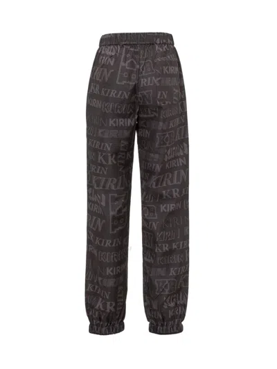 Kirin Peggy Gou Woman Pants Charcoal Size S Polyester In Black