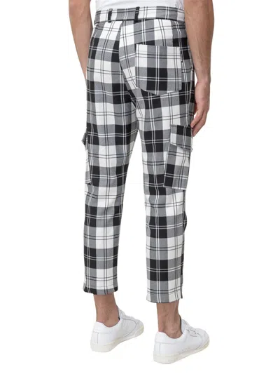 Mtl Studio Checked Trousers In Multicolor