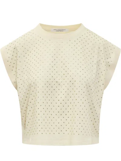 Philosophy Di Lorenzo Serafini Philosophy By Lorenzo Serafini T-shirts And Polos In Yellow