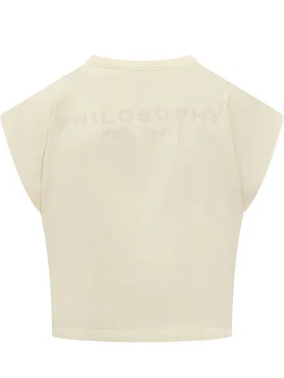 Philosophy Di Lorenzo Serafini Philosophy By Lorenzo Serafini T-shirts And Polos In Yellow