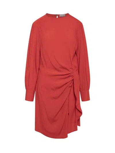 Semicouture Elvire Mini Dress In Red
