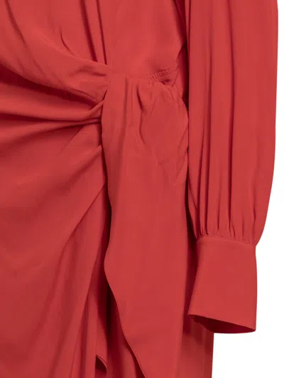 Semicouture Elvire Mini Dress In Red