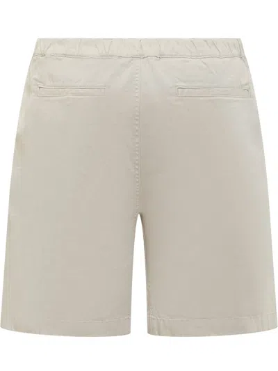 Woolrich Men's Easy Cotton Bermuda Shorts In Beige