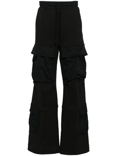 Entire Studios Black Utility Cargo Pants In Black