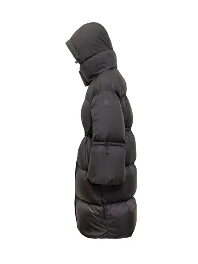Mackage Oversized Down Jacket With Logo In Black