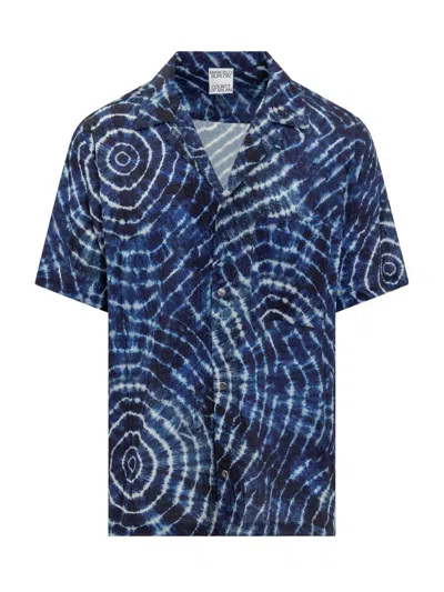 Marcelo Burlon County Of Milan Shirt Marcelo Burlon Men Color Blue In Blue