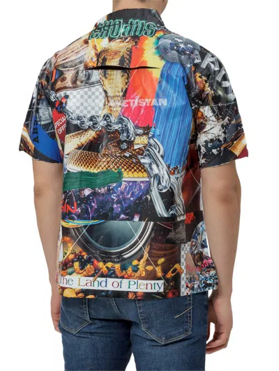 Tigran Shirt With Applications In Black
