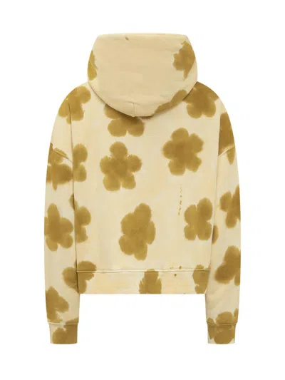 Bonsai Drawsting Hoodie In Green