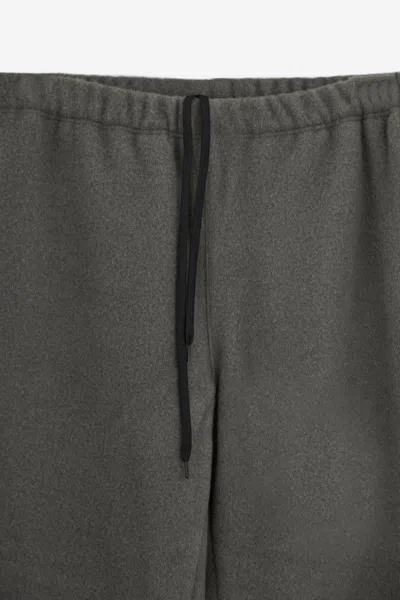 Rier Fleece Trousers In Grey