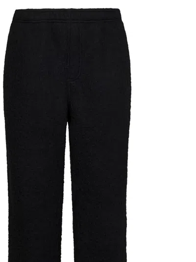 Stussy Cotton Black Trousers In Black