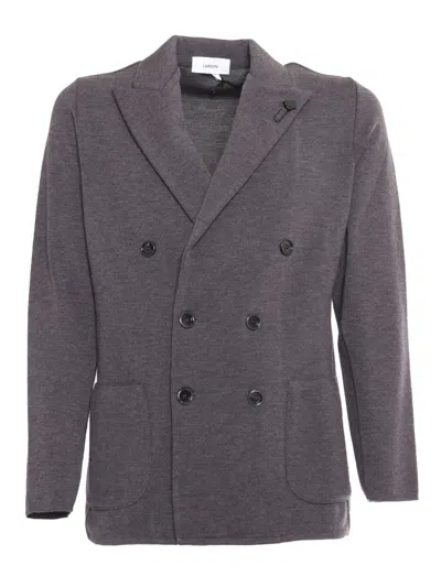 Lardini Man Knitted Jacket In Multicolor