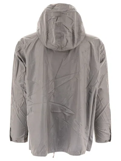Engineered Garments Relaxed Fit Cagoule Jacket In Grey