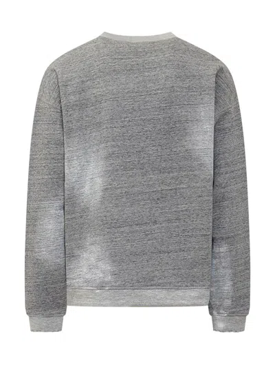 Dsquared2 Distressed Sweatshirt In Grey