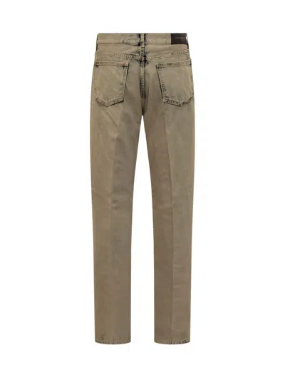 Ferragamo Salvatore   Distressed Pant In Green