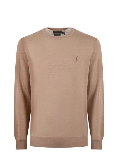Polo Ralph Lauren Sweaters In Brown