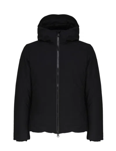 Save The Duck Obione Padded Short Jacket In Green