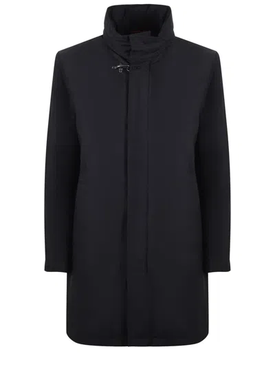 Fay Nylon Jacket In Black