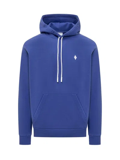 Marcelo Burlon County Of Milan Marcelo Burlon Men's Blue Cotton Sweatshirt In Blue