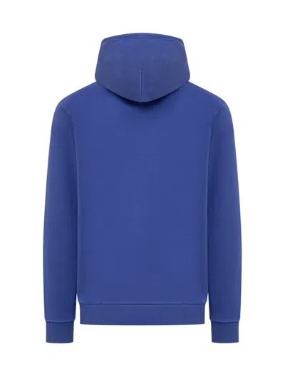 Marcelo Burlon County Of Milan Marcelo Burlon Men's Blue Cotton Sweatshirt In Blue