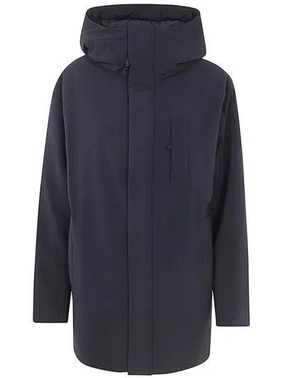 Aspesi Parka Liam Coat In Black Polyester In Black