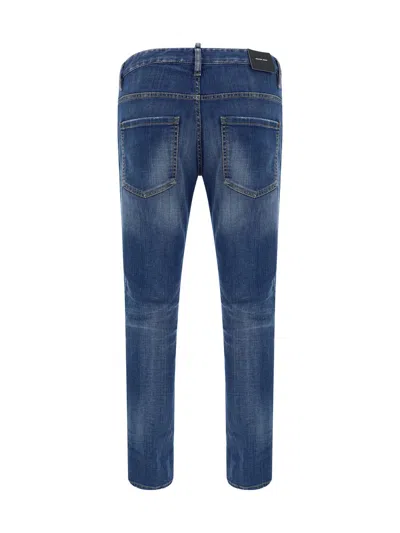 Dsquared2 Five Pockets Jeans In Blue