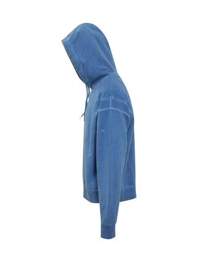 Dsquared2 Cipro Hoodie In Blue