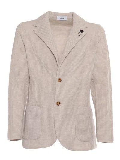 Lardini Man Knitted Jacket In Multicolor