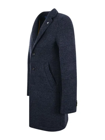 Manuel Ritz Coat In Blue