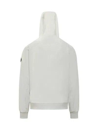 Woolrich Men's Softshell Hoodie In White