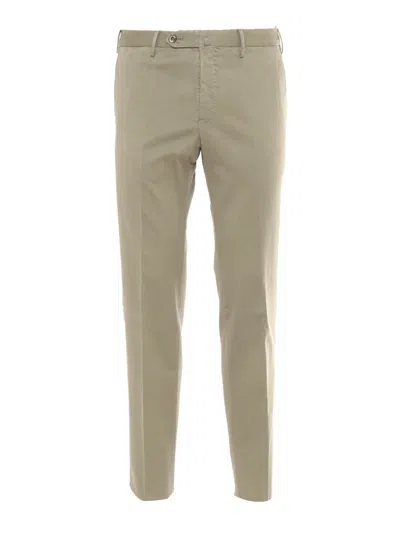 Pt01 Belt Loop Casual Pants In Gray