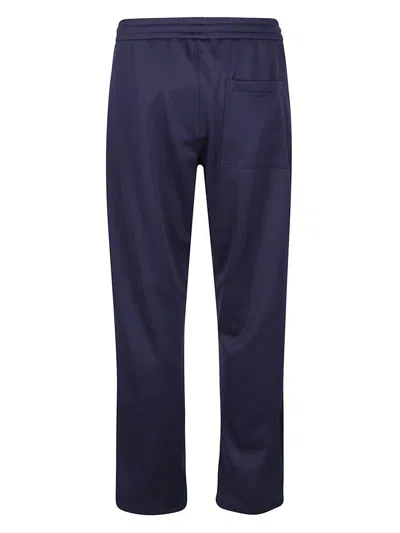 Msgm Viscose Pants In Blue
