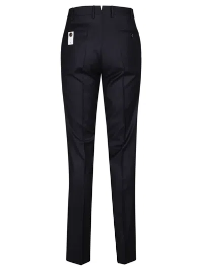 Pt Torino Man Trousers Slim Jogger In Blue