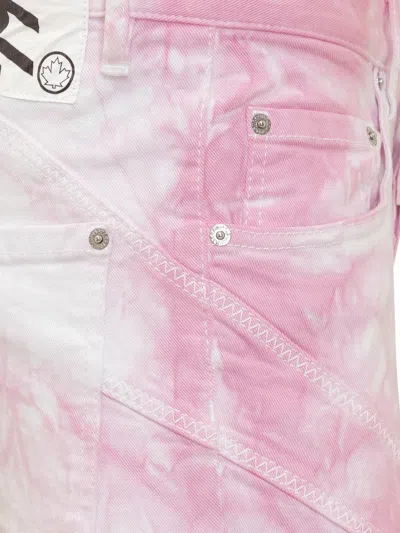 Dsquared2 Super Twinky Jeans In Pink