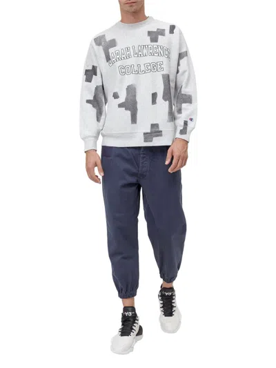 Myar Sweatshirt With Lettering In Grey