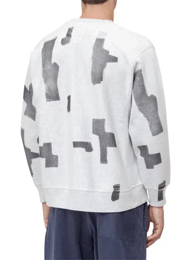 Myar Sweatshirt With Lettering In Grey