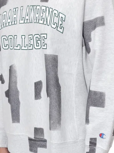 Myar Sweatshirt With Lettering In Grey