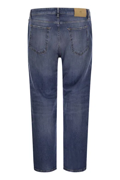 Pt Torino Rebel- Straight-leg Jeans In Blue