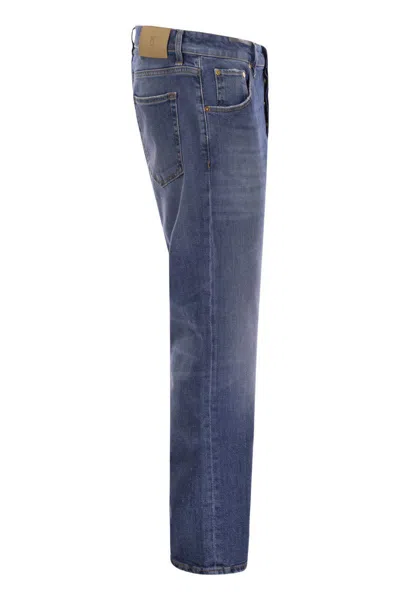 Pt Torino Rebel- Straight-leg Jeans In Blue