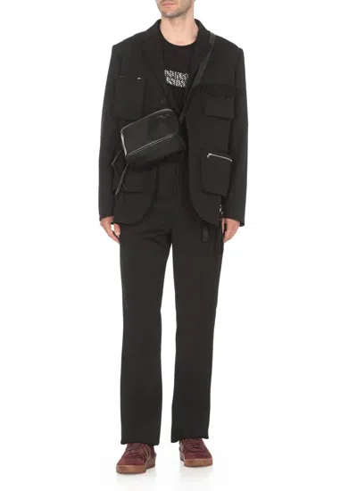 Lanvin Single-breasted Blazer In Black